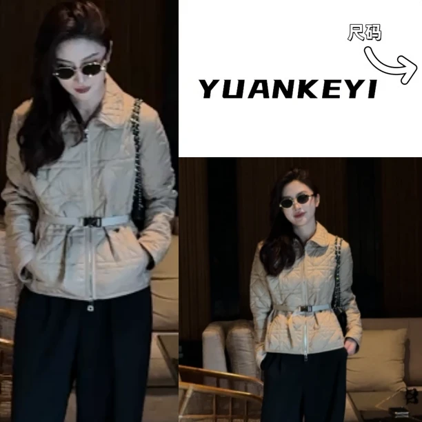 YUANKEYI  D家2.0防泼水收腰棉服