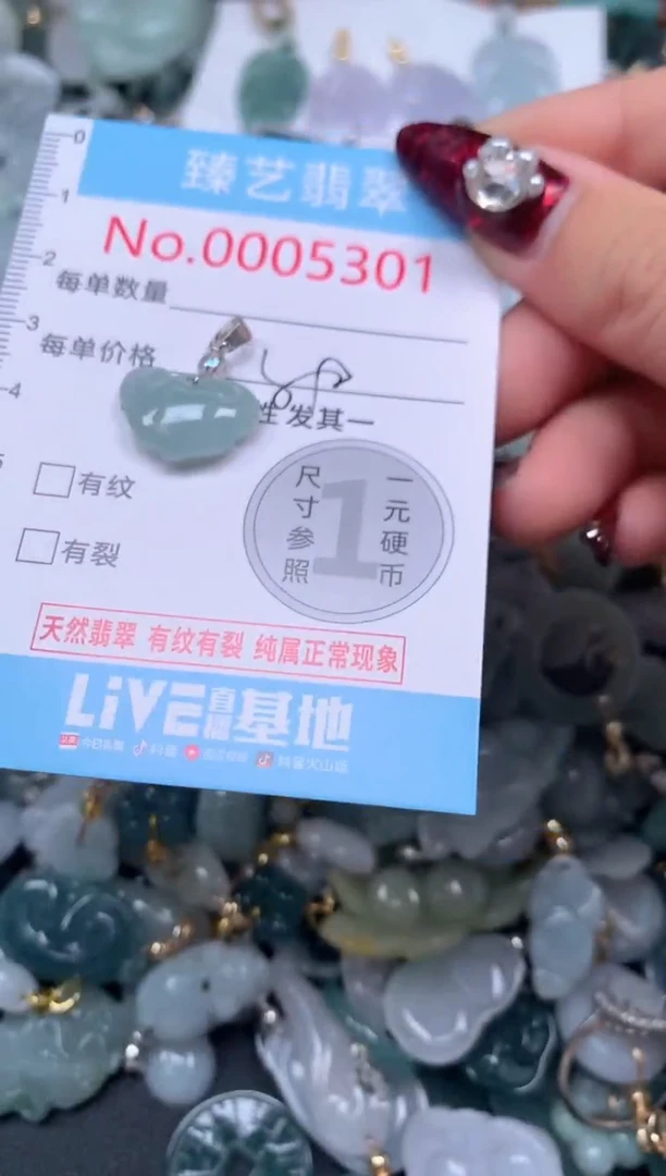 颈饰未镶嵌翡翠5301