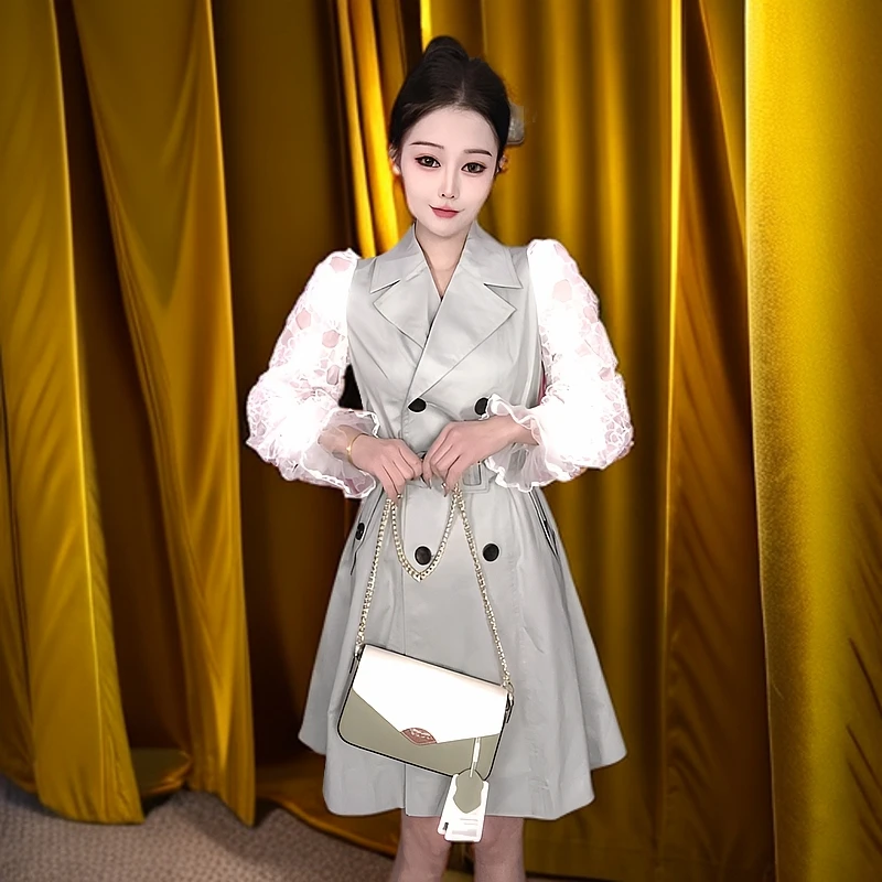 【主播报价③O⑨—⑥⑨⑨.⑨】丫丫设计师品牌显瘦女装气质法式收腰白牌