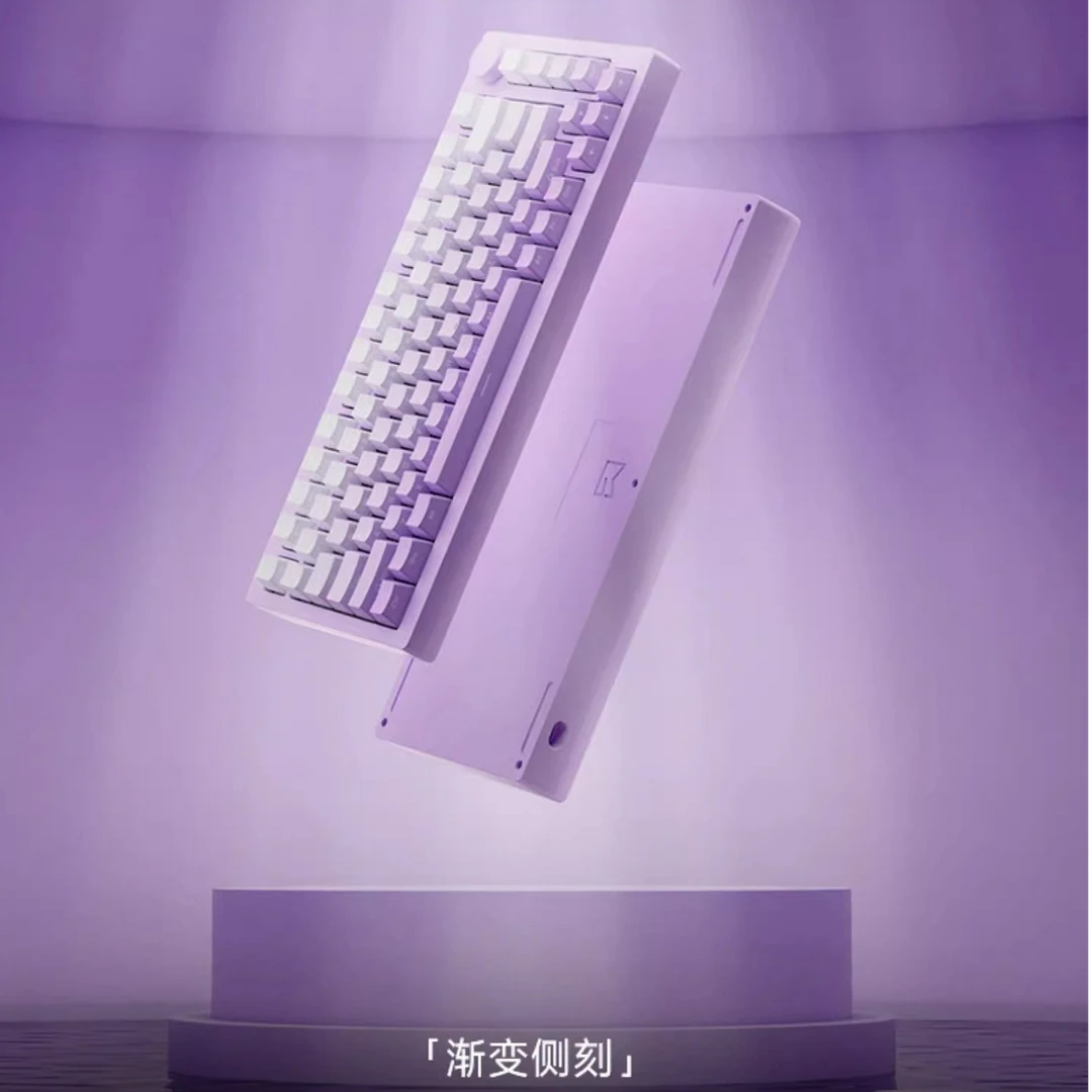 魔极客M1W V3 铝合金机械键盘客制化键盘办公游戏三模无线热插拔