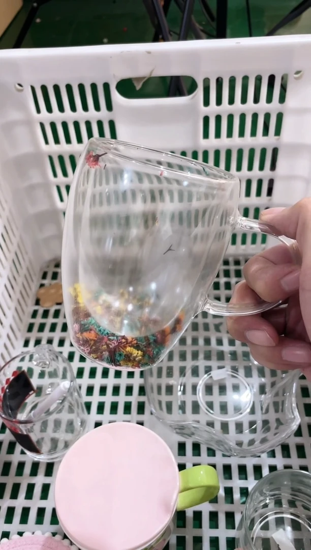 瓷片花茶杯福利款，拼手速