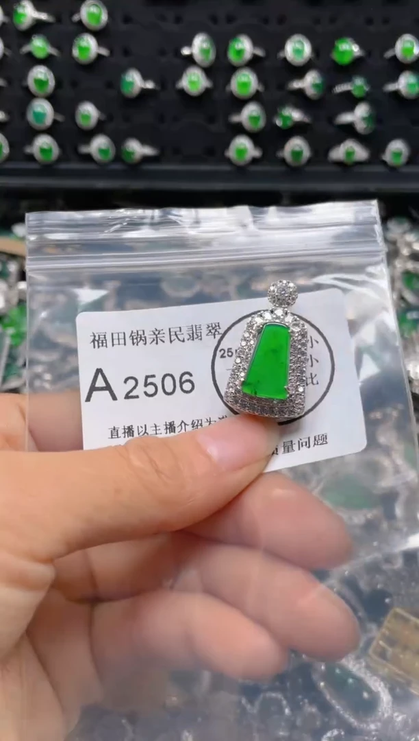 【闪购商品】翡翠吊坠(不含链)未镶嵌2506