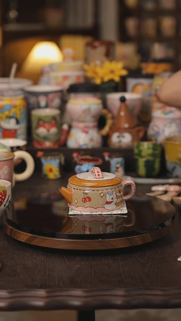 景德镇釉下彩绘设计师款式陶瓷