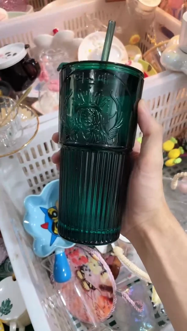 瓷片吸管杯开播福利款，拼手速