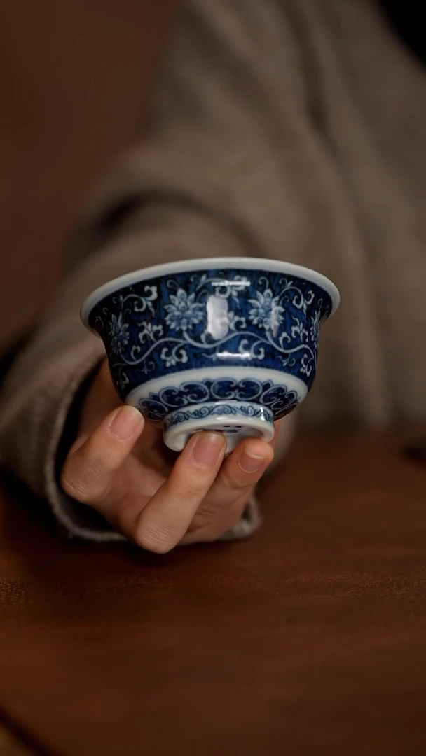 【闪购商品】瓷片景德镇斌芬陶瓷/快雪时晴