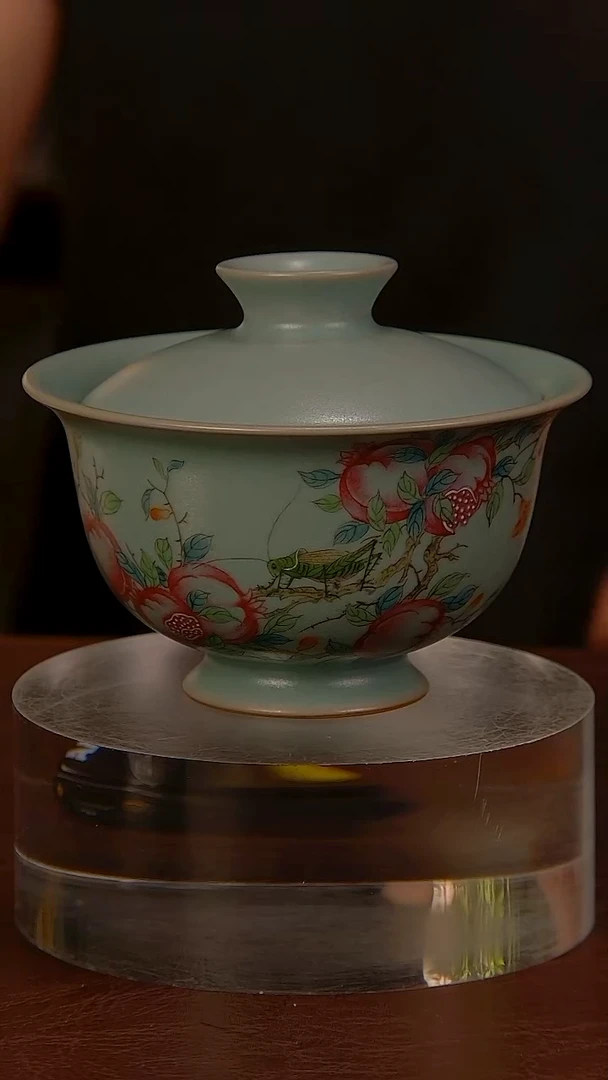 瓷片清汝彩绘.............