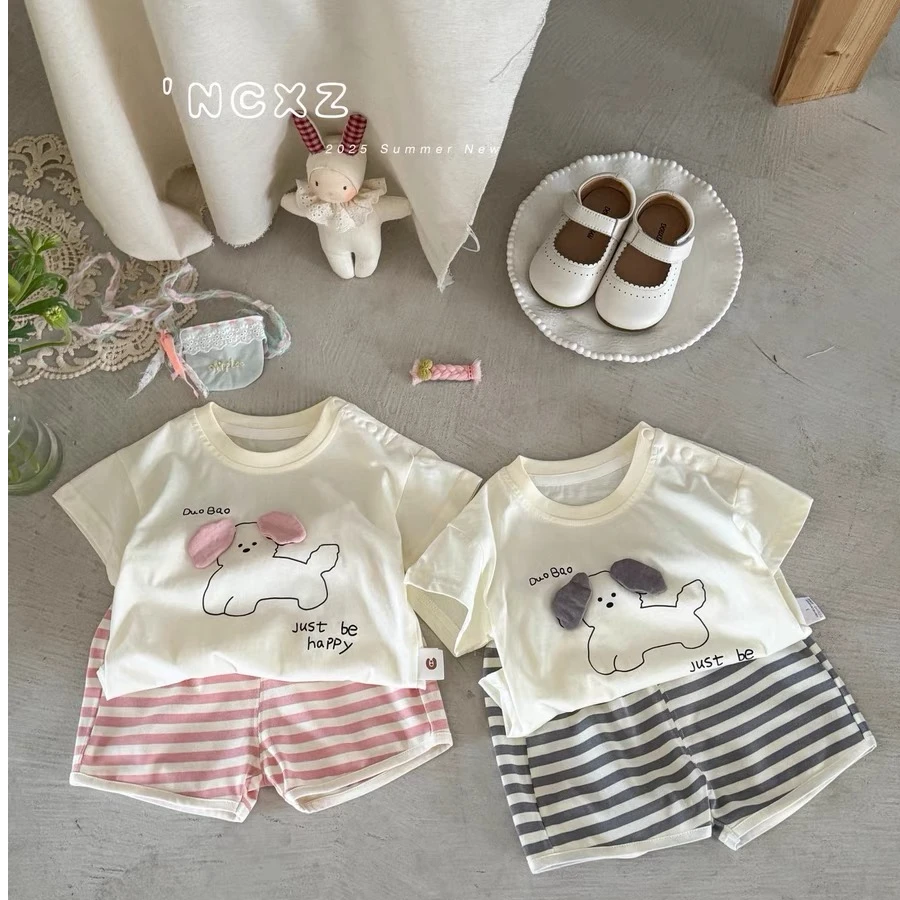 NCXZ夏季宝宝萌儿狗狗套装