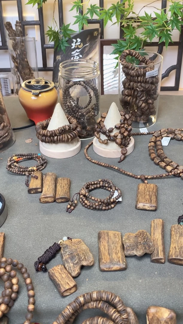 木沉水奇楠树心油随型手串