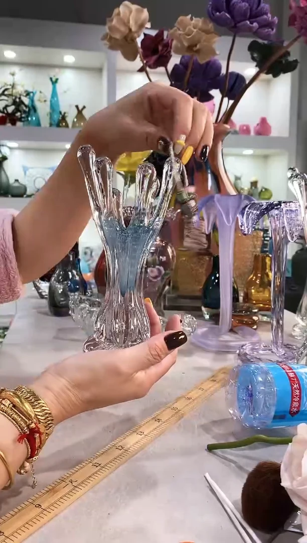 慕忆家手作琉璃花瓶