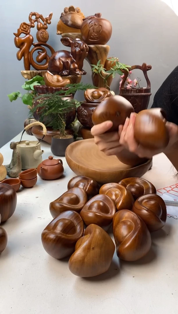 香樟木A6原木香樟木精小元宝