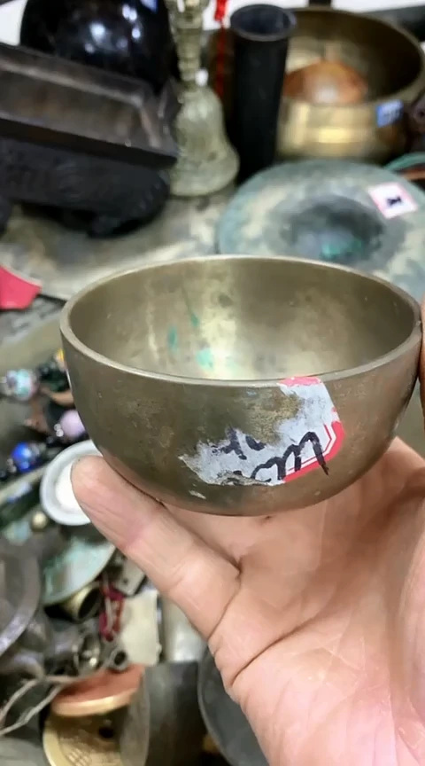 【闪购商品】一物一拍编号9铜钵