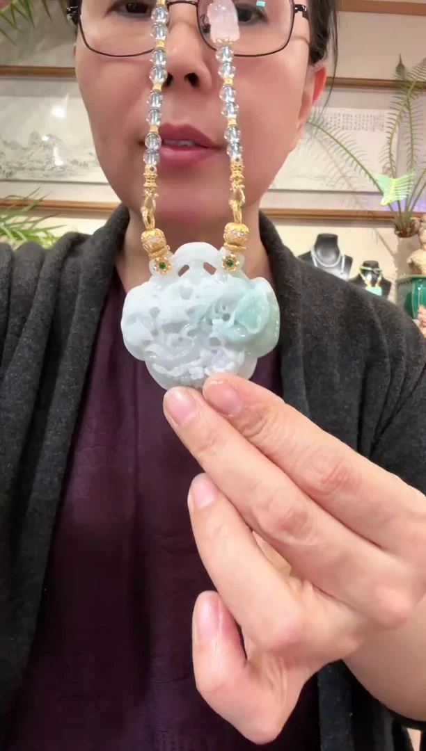 【闪购商品】翡翠颈饰未镶嵌国风