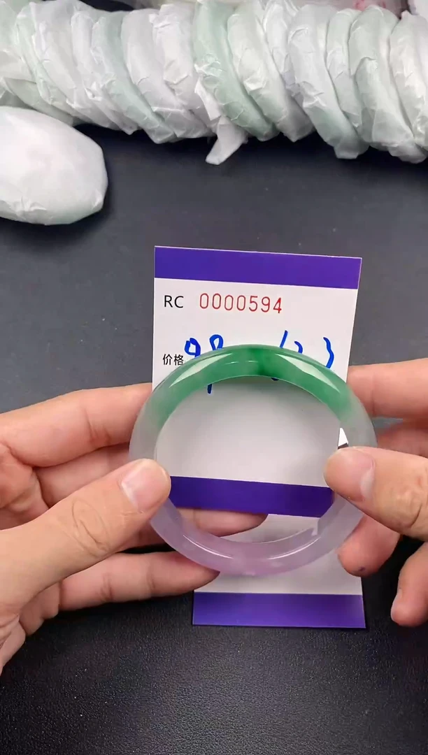 未镶嵌手镯翡翠手镯0594