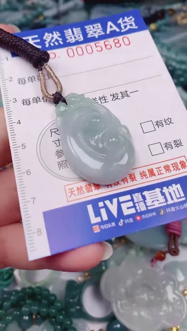 颈饰未镶嵌翡翠00005680