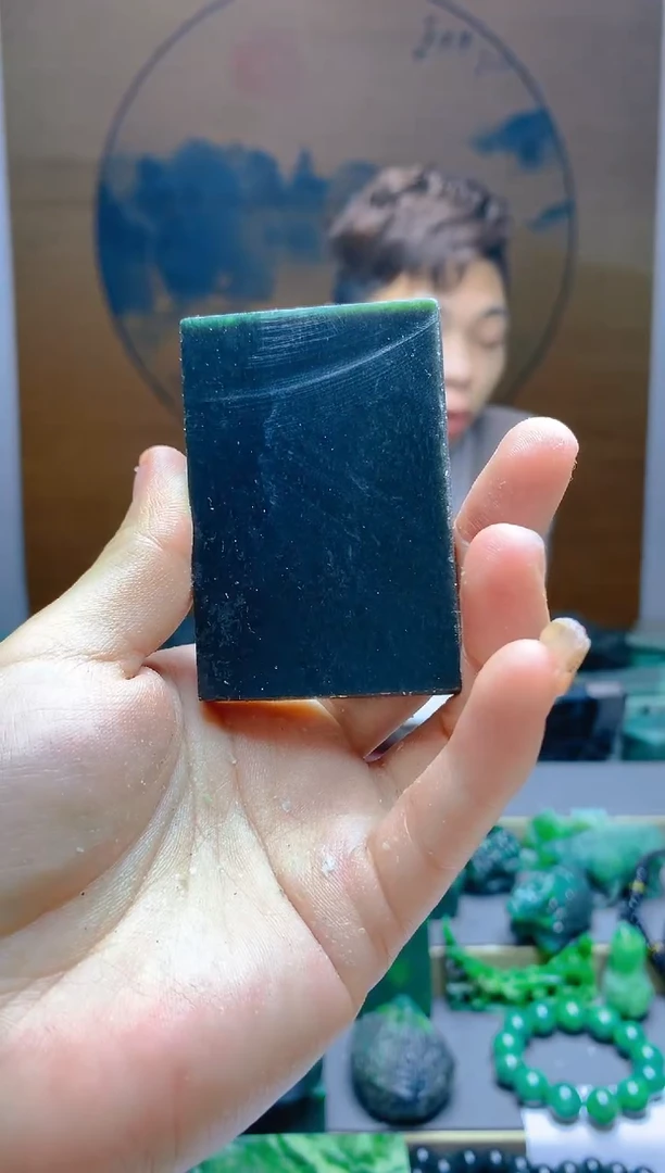 【闪购商品】和田玉（青玉）珠宝半成品未镶嵌随机发货1个