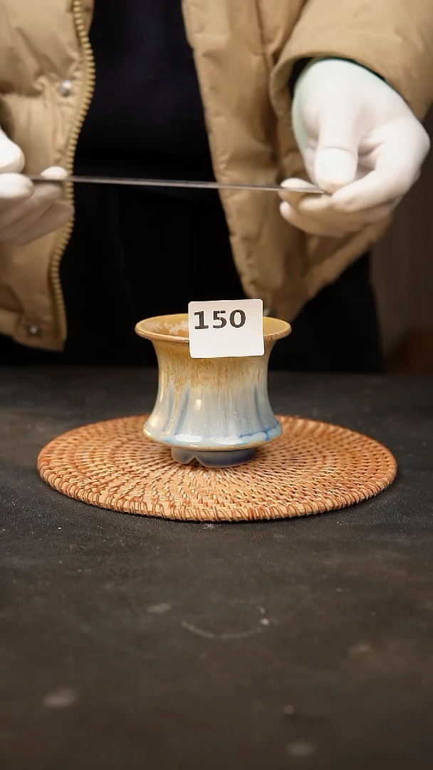 【闪购商品】瓷片150泥泥手工花盆口8
