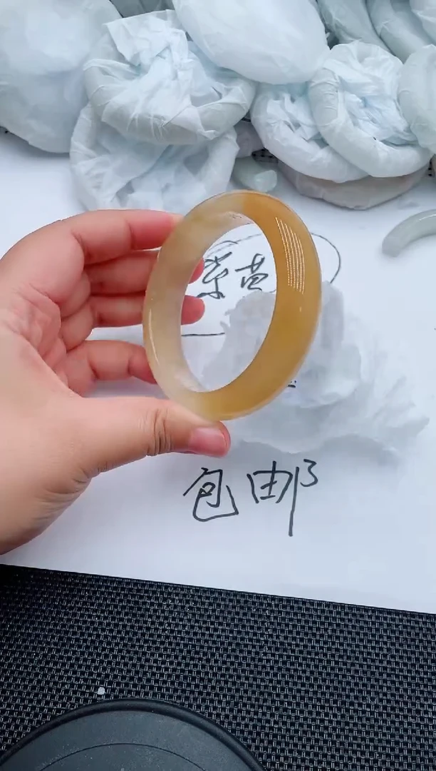未镶嵌手镯石英质玉112-60-61