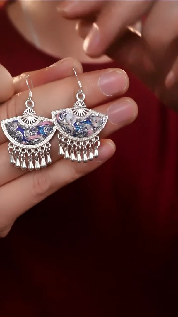 刺绣0173  高吉文创 直播老绣