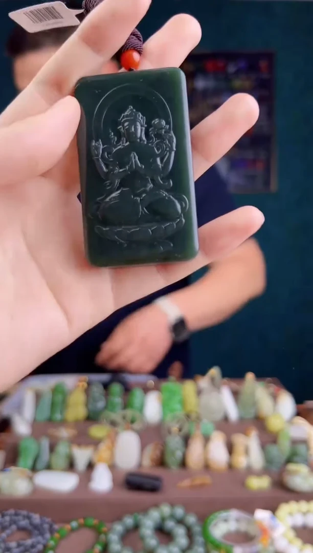 和田玉未镶嵌颈饰多样性发货 拍一单发一个