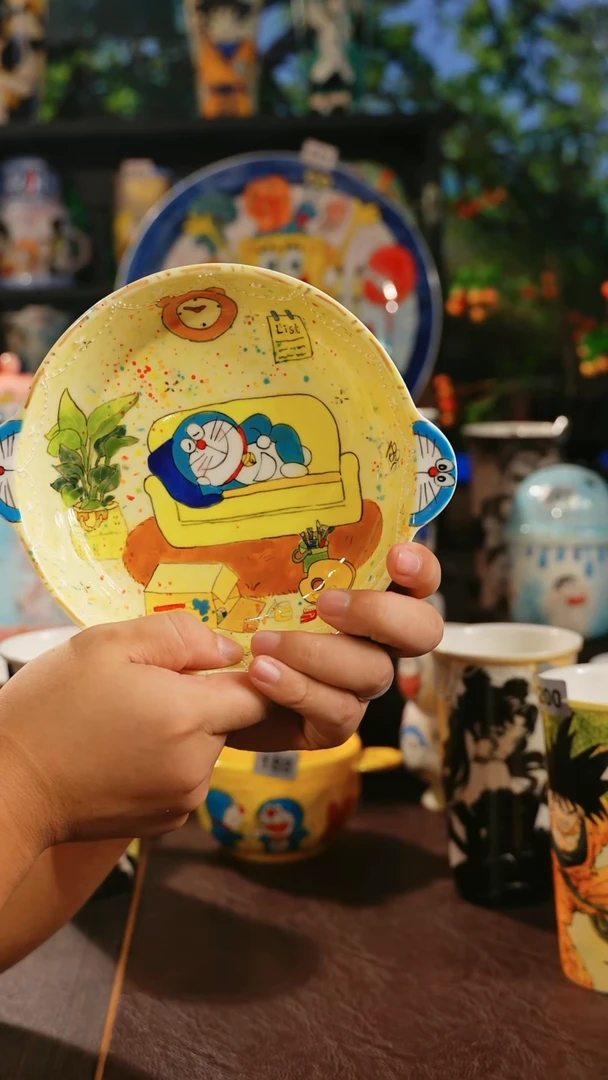 景德镇手绘高温釉下彩陶瓷