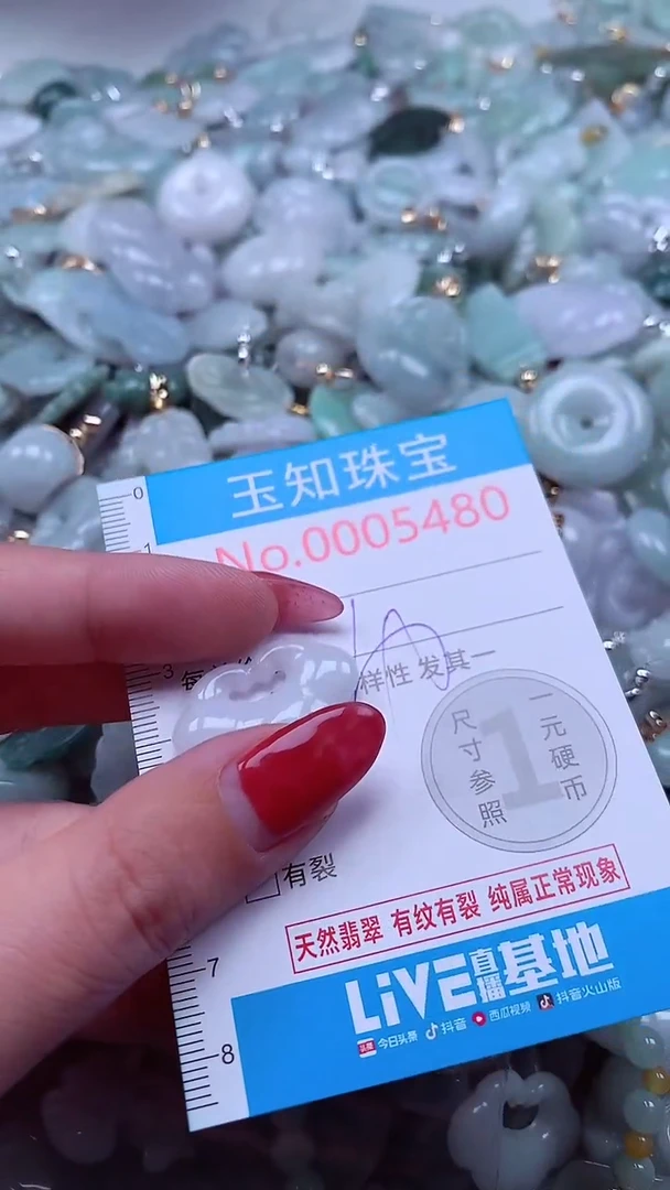 吊坠(不含链)未镶嵌翡翠5480