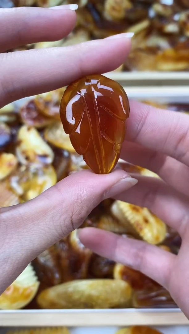 裸石琥珀未镶嵌天然琥珀蜜蜡