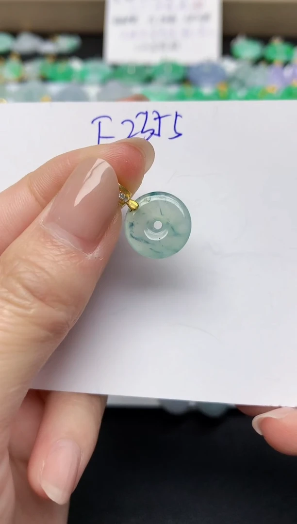 颈饰未镶嵌翡翠天然缅甸A货翡翠百元以上9元证书费自理