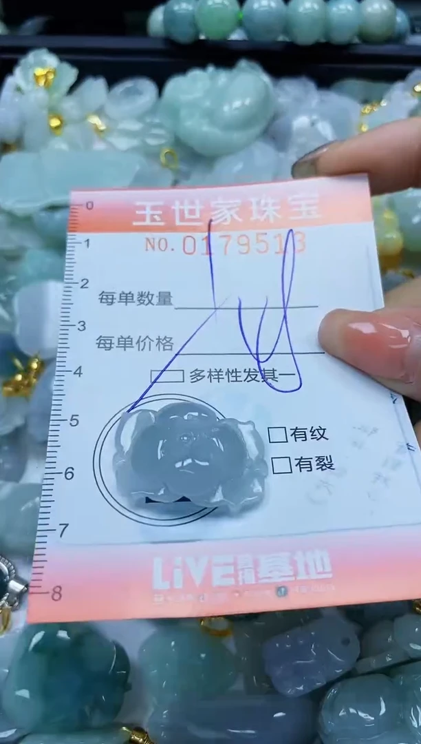 【闪购商品】翡翠颈饰未镶嵌闪购0179513多样性发其一