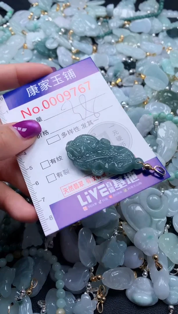 颈饰未镶嵌翡翠9767