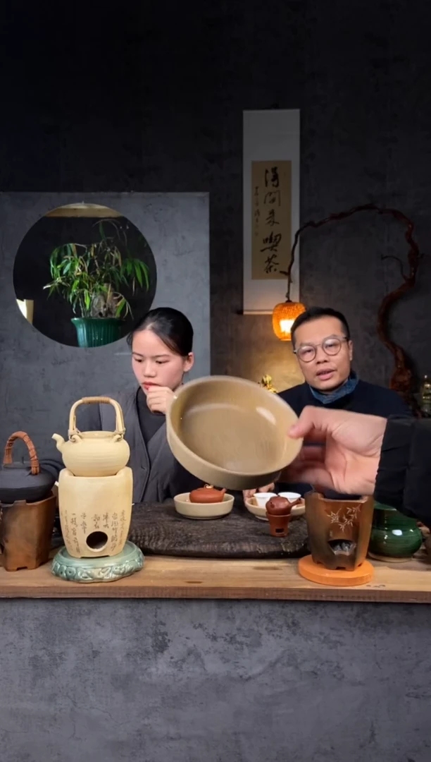 【闪购商品】全手工原矿潮州开片高壶承