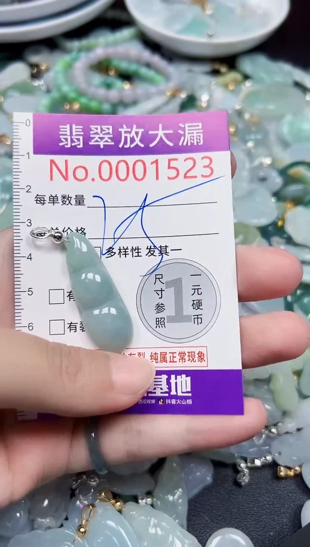 颈饰未镶嵌翡翠1523