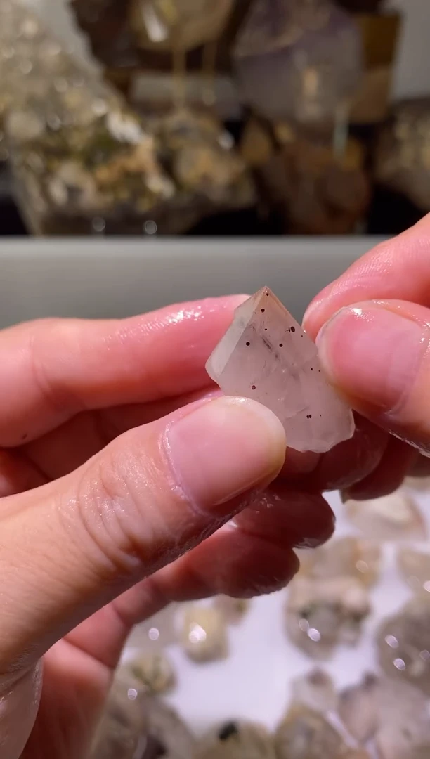 未镶嵌珠宝半成品水晶105号四川超七花园水晶