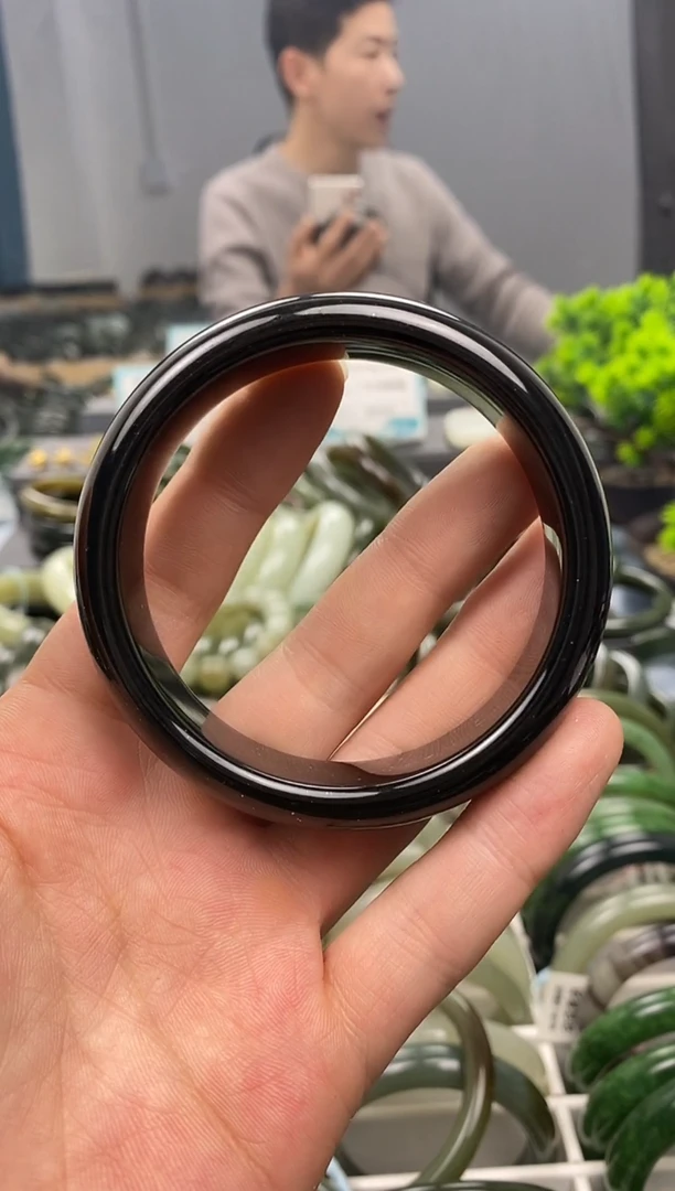 未镶嵌手镯和田玉60.7（19）