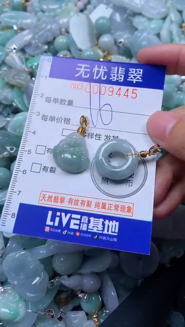 颈饰未镶嵌翡翠9445