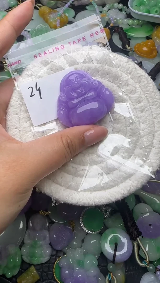 颈饰未镶嵌翡翠缅甸翡翠吊坠