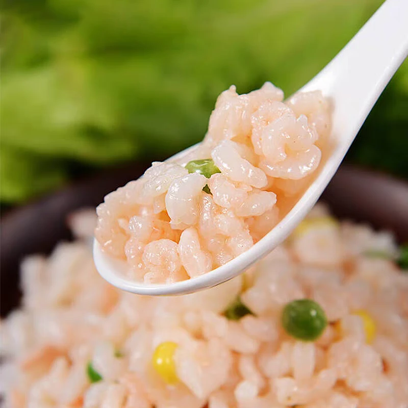 [汪姐专属]免浆手剥袖珍小河虾仁150克/盒（固形物大于95%）*4盒