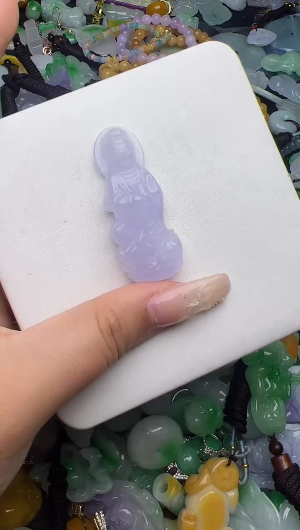 翡翠未镶嵌颈饰天然缅甸翡翠吊坠