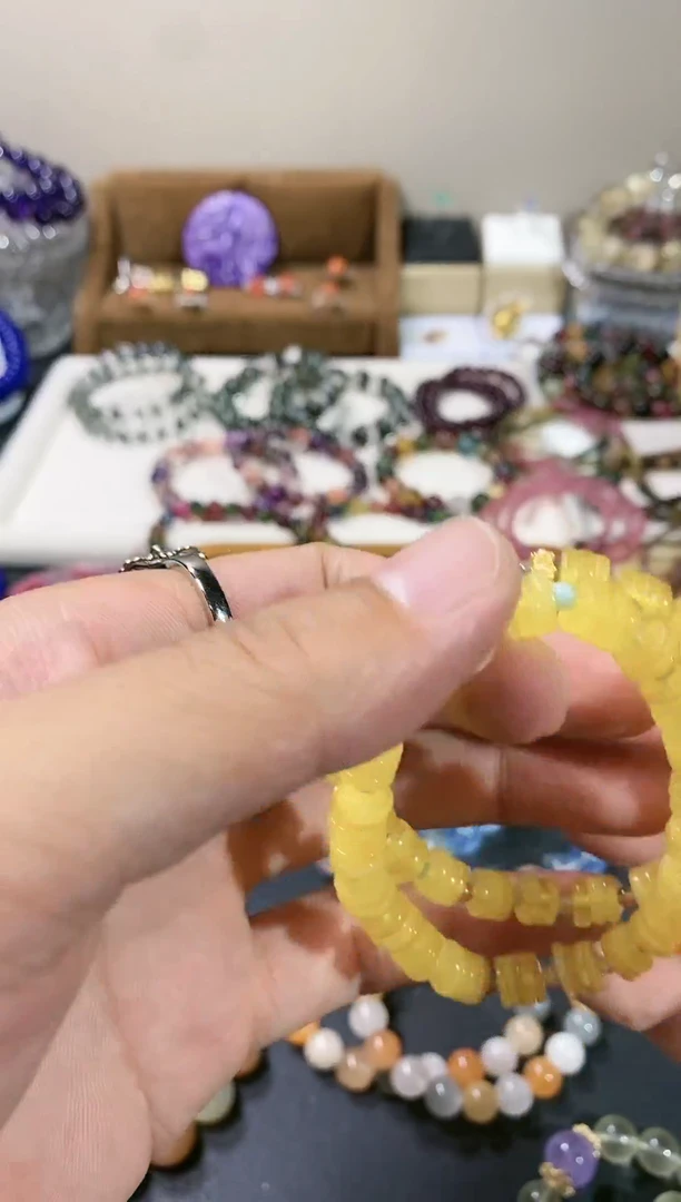 水晶手链未镶嵌A084手链