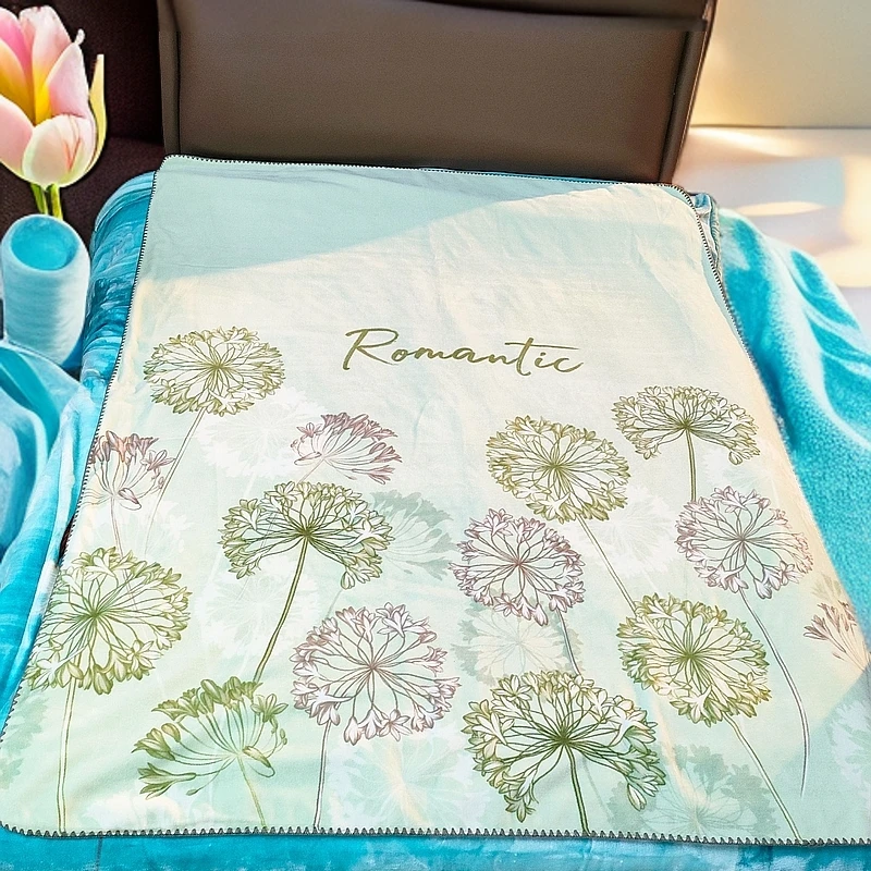 双层双面云毯仿羊绒可铺可盖四季通用柔软舒适勾边云毯