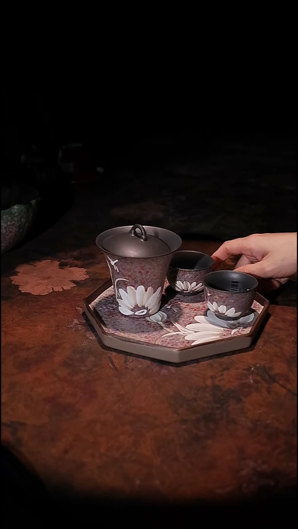 陶瓷茶具（无礼盒）@@A13868