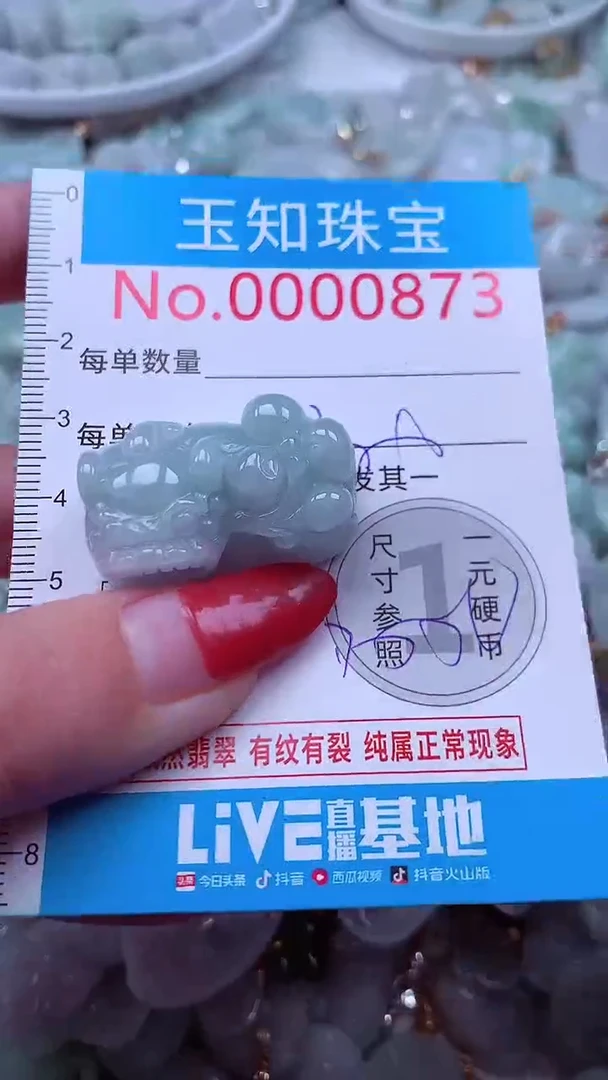 吊坠(不含链)未镶嵌翡翠873