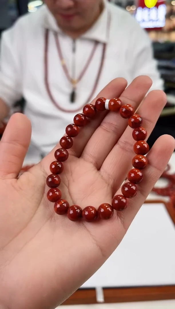 【闪购商品】南红玛瑙瓦西手串8+未镶嵌一个/条