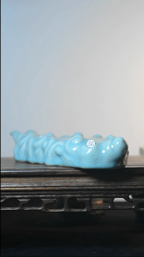 56号仿古笔架摆件清凉寺汝瓷
