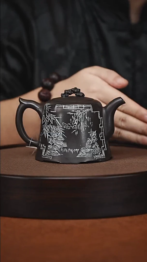 茶壶紫砂原矿紫砂壶