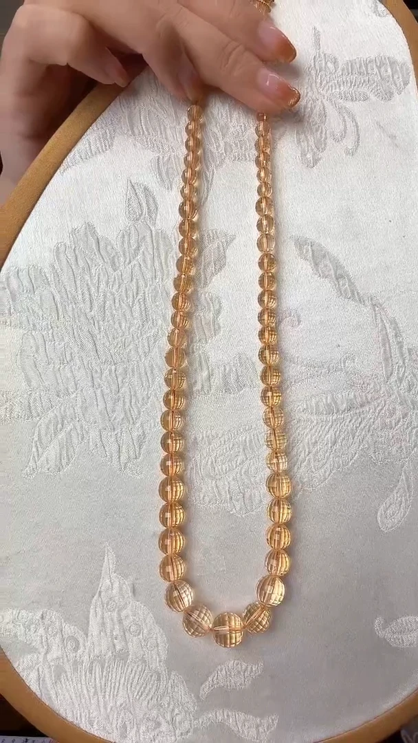 未镶嵌颈饰水晶国风