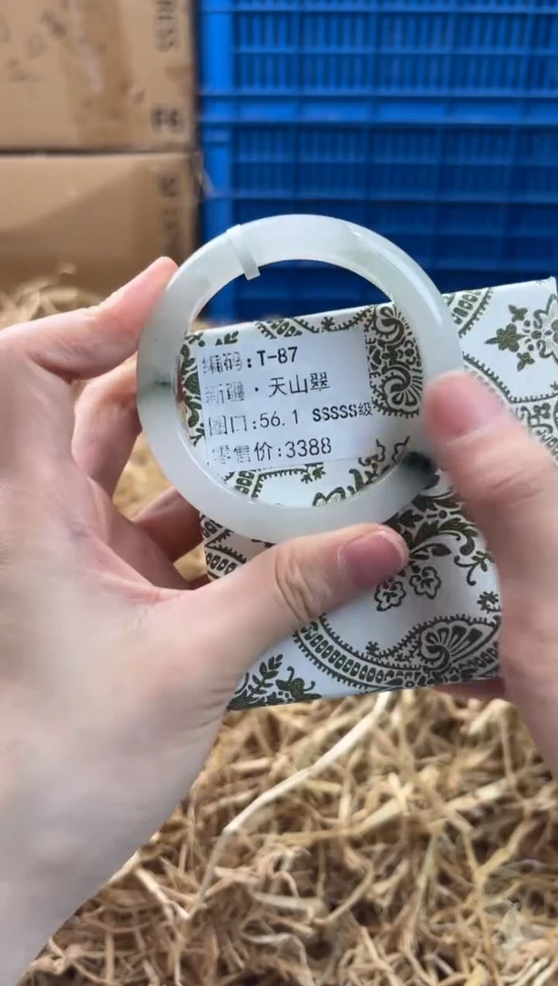 未镶嵌手镯石英质玉T-87