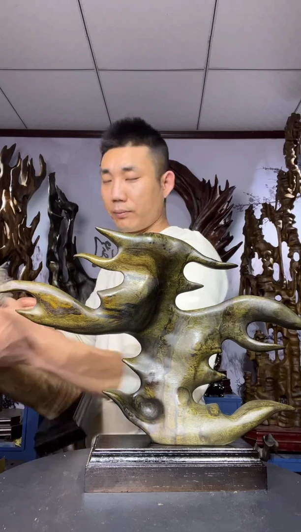 金丝楠木雕款@****?金丝楠木工艺品摆件