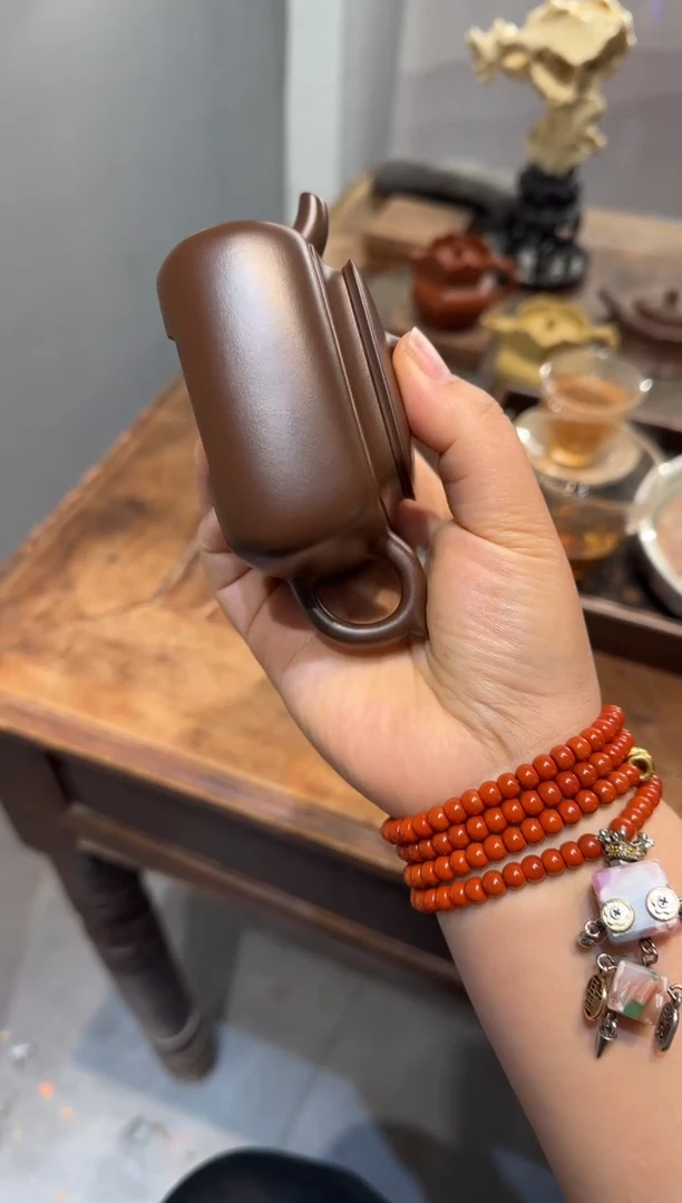 茶壶紫砂水*米长四方 紫砂壶