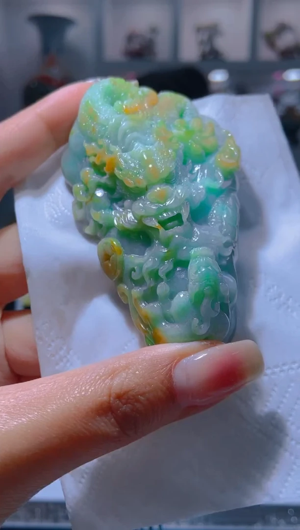 定制翡翠未镶嵌闪购毛货链接HZQ050