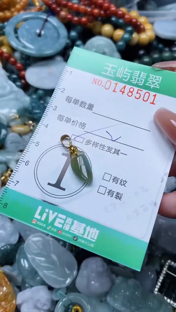 翡翠未镶嵌颈饰闪购0148501多样性发其一